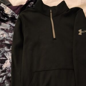 Under Armour Black Quarter-Zip Pullover